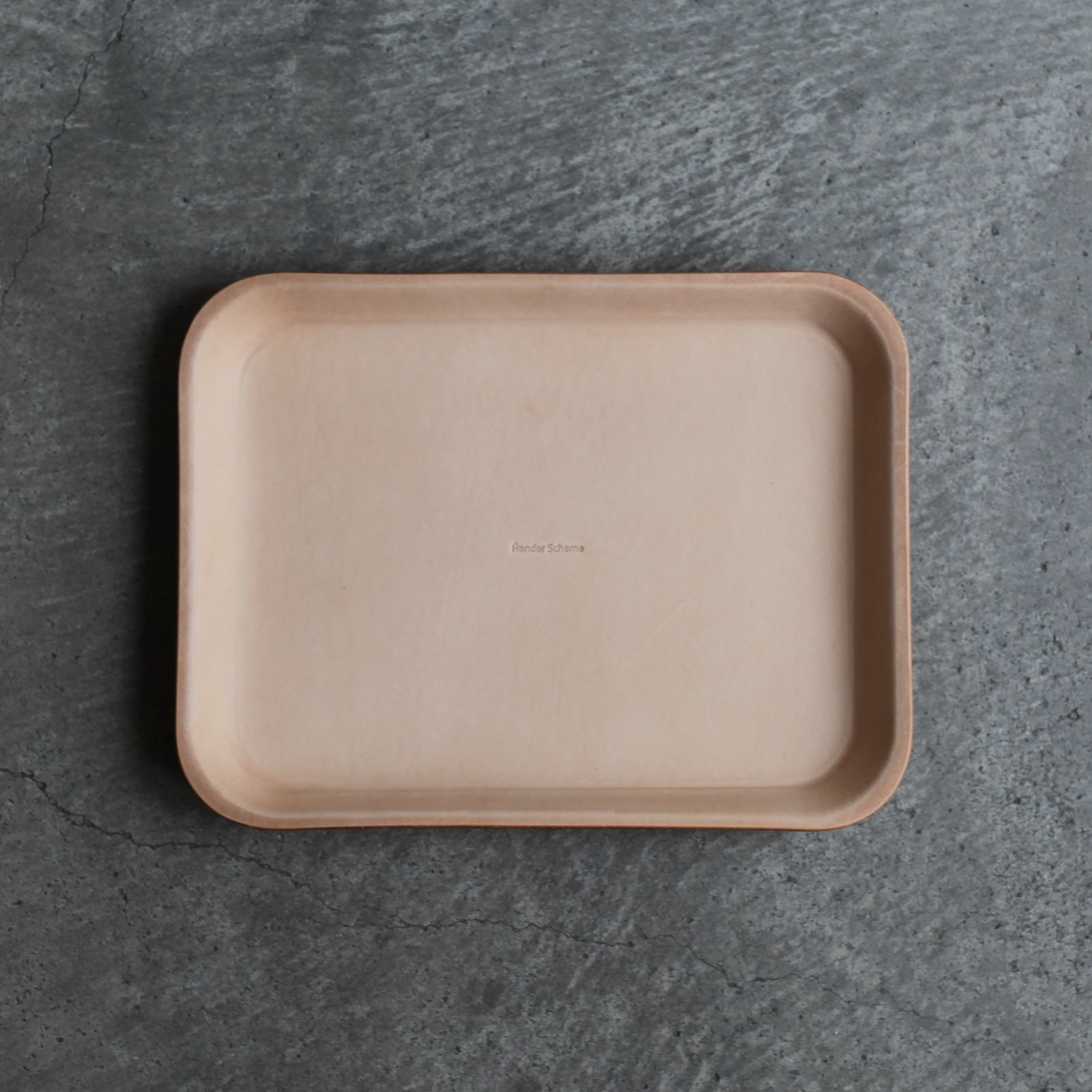 【残りわずか】Leather Tray_M(NATURAL)
