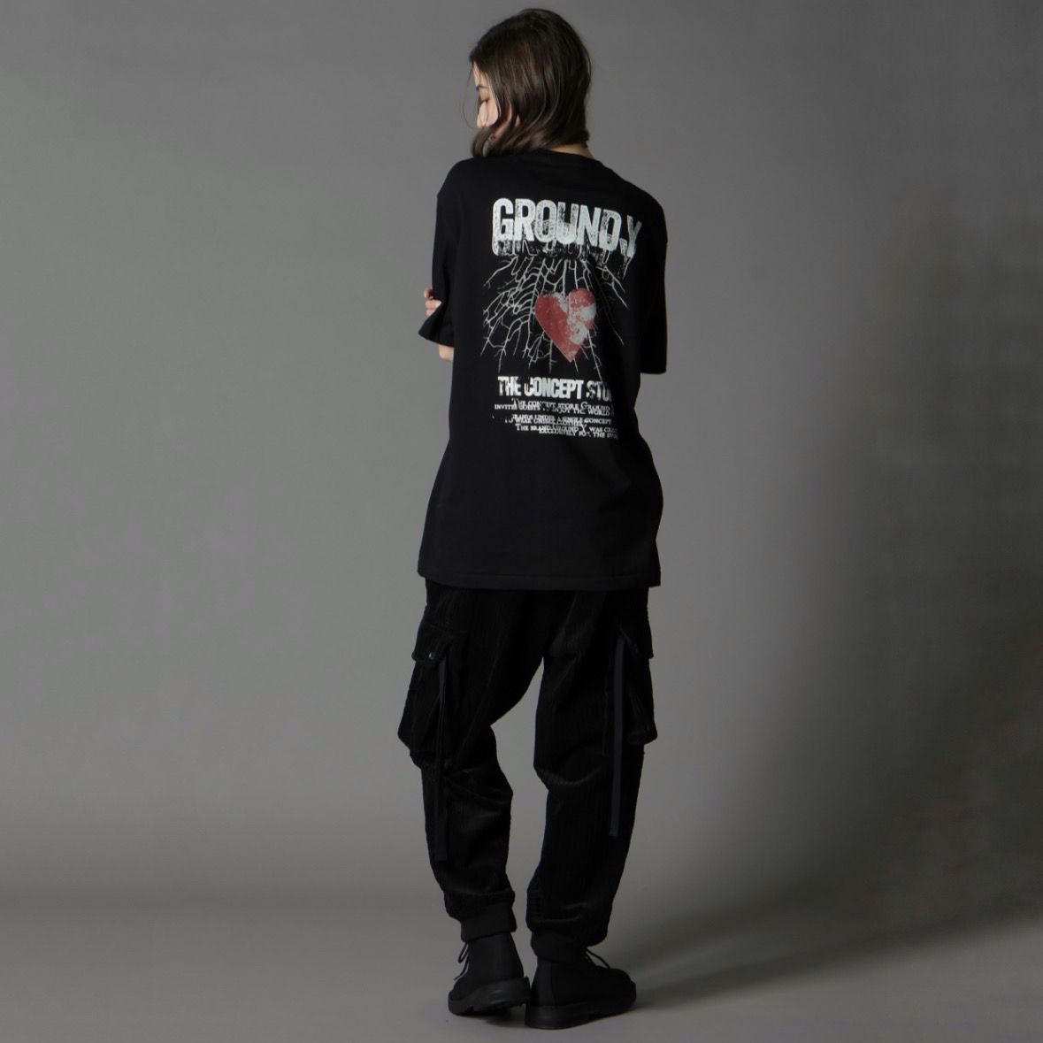 【残り一点】Print Tee(HEART)