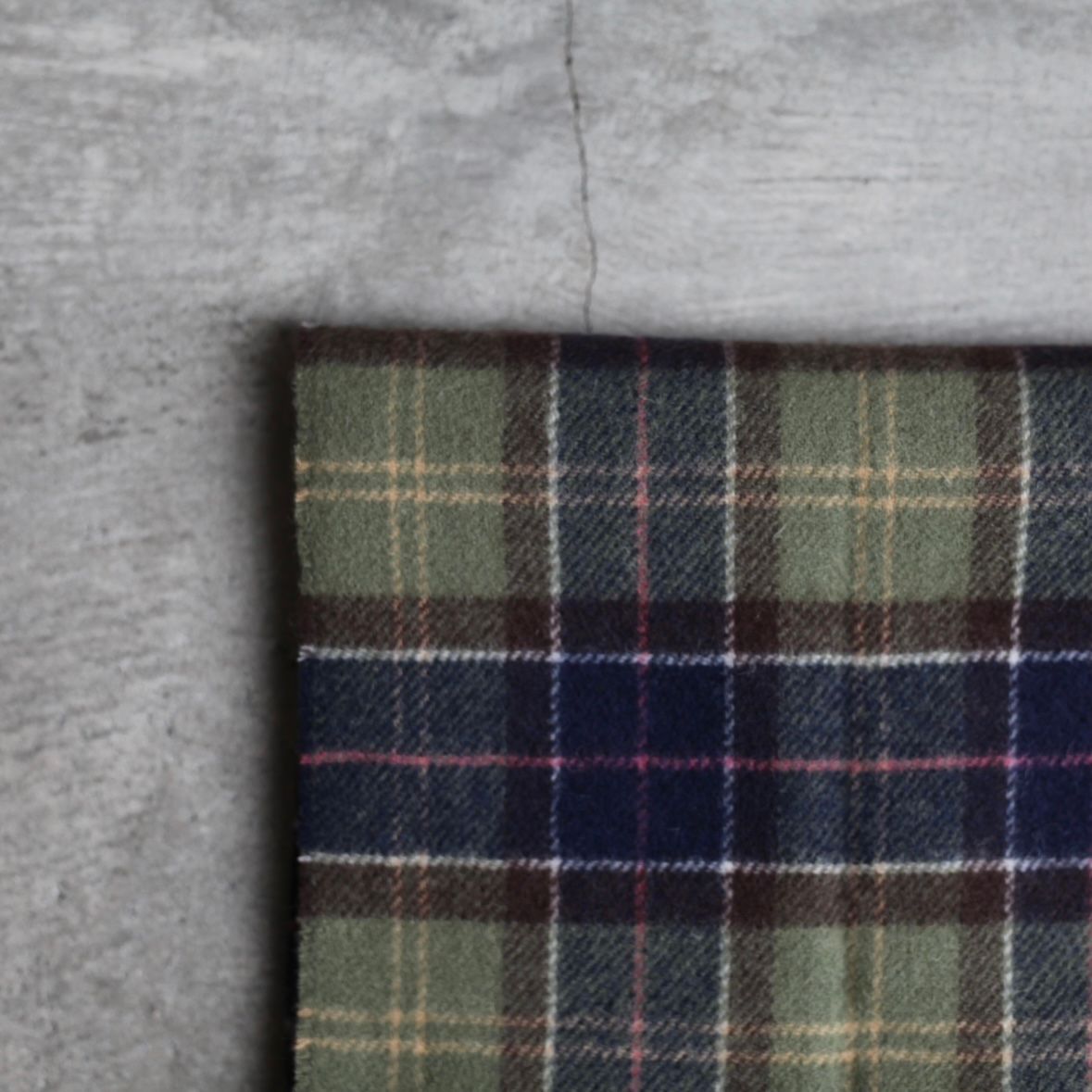 【残り一点】Tartan Lambswool Scarf