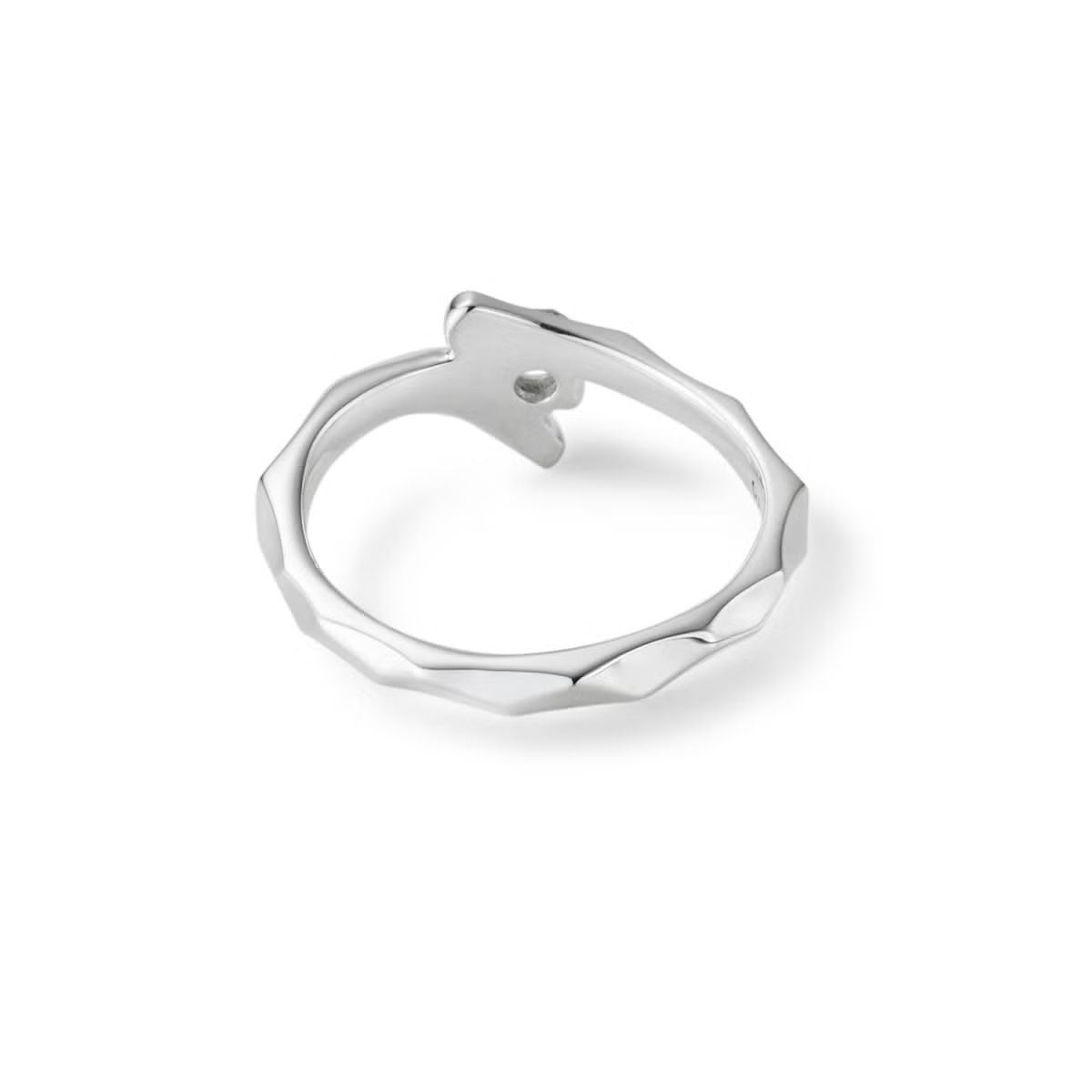 【お取り寄せ注文可能】Broadly V Ring W / Dia(PLATINUM950)