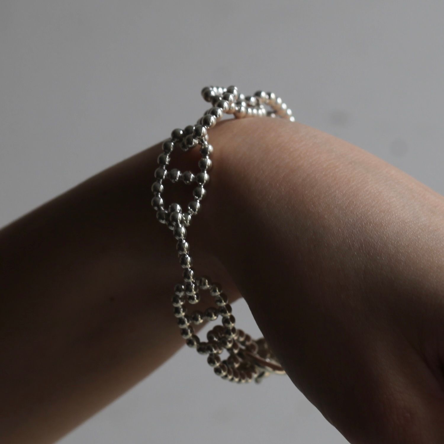 【残り一点】Ball Anchor Chain T-BAR Bracelet LARGE(13mm)