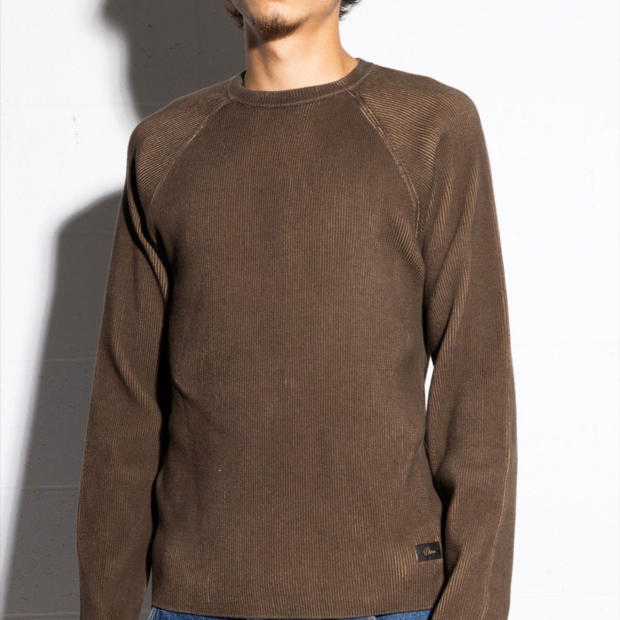 【残り一点】Printed Rib Sweater