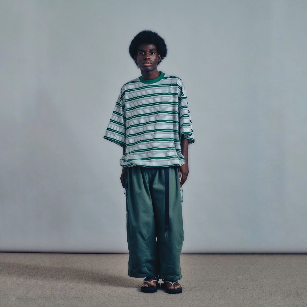 【残り一点】Border Balloon T-Shirt