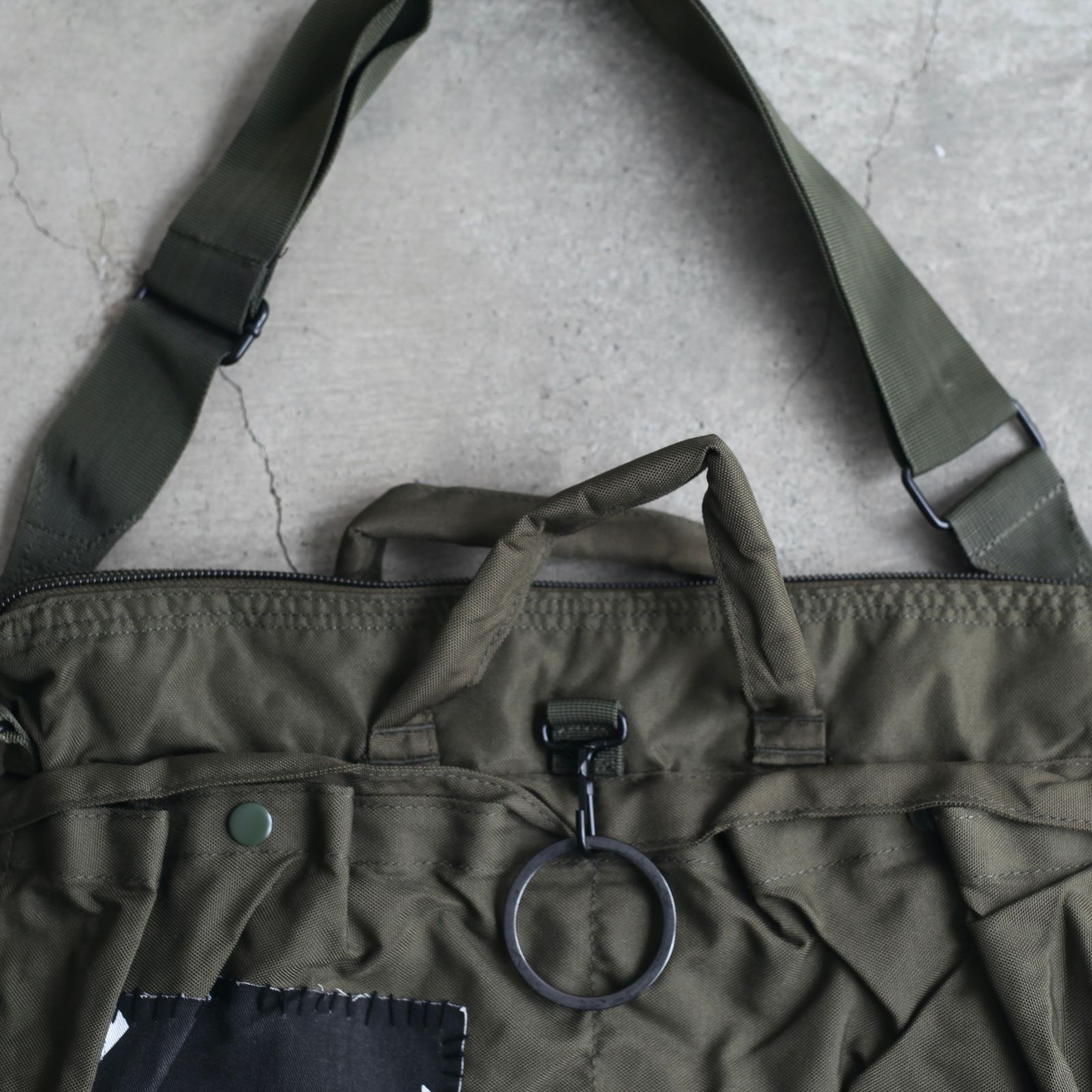 MINUS - 【残りわずか】For Flyer's Helmet Bag with Patched(CLASSIC NYLON) | ACRMTSM  ONLINE STORE