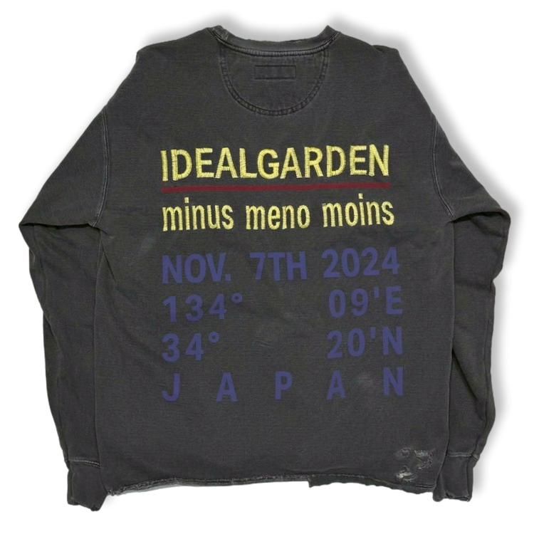 【残り一点】Bootleg DIY Crew Sweat With Damaged(COORDINATE)