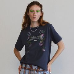【残り一点】Lucid Glitter Flower Tee
