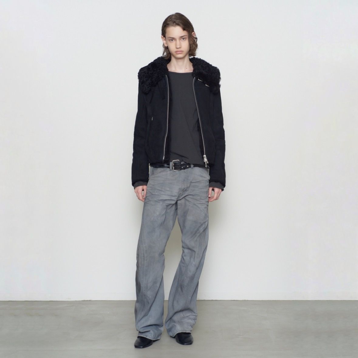 【残り一点】Mouton Bomber Jacket