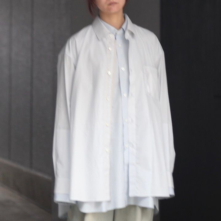 【残りわずか】Oversized Layered Shirt