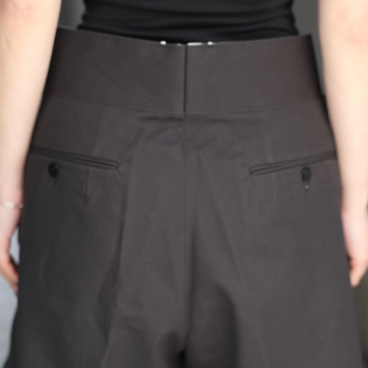 【残り一点】Cotton Venetian Gurkha Shorts