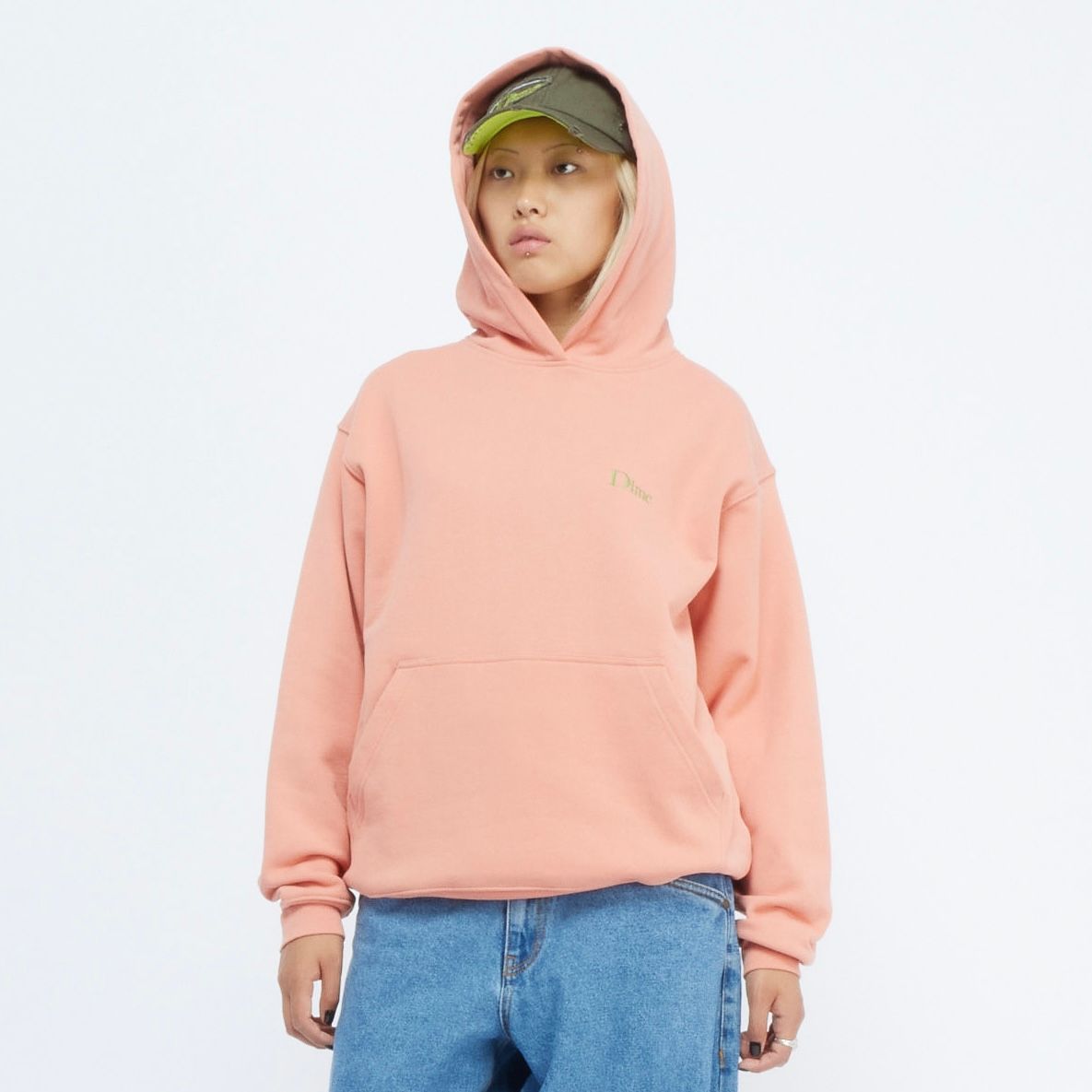 Dime★クラシック SMALL LOGO フーディ【送料関税込】 Dime - 【残りわずか】Classic Small Logo Hoodie | ACRMTSM