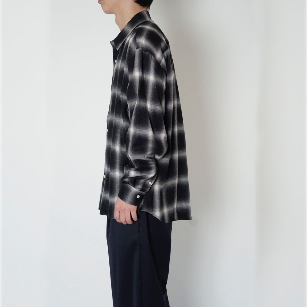 UNIVERSAL PRODUCTS - 【残り一点】L/S Check Shirt | ACRMTSM ONLINE