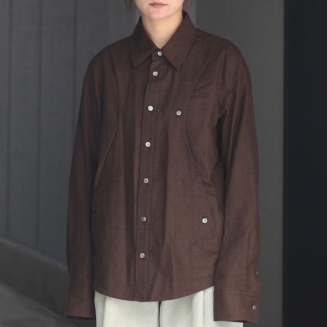 【残り一点】Plaid Long Sleeve Shirt