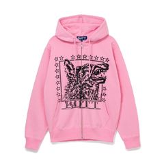 【残り一点】Wolf Zip Hoodie