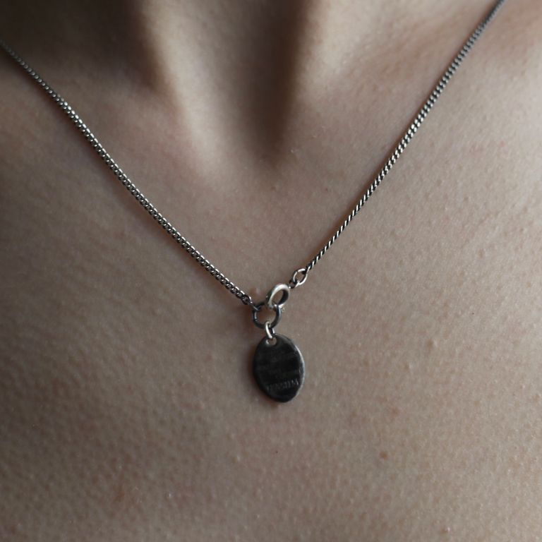 ※本商品のチェーンはステンレス素材となります。画像のチェーンはシルバー素材となっております。(詳細はこちらをチェック)