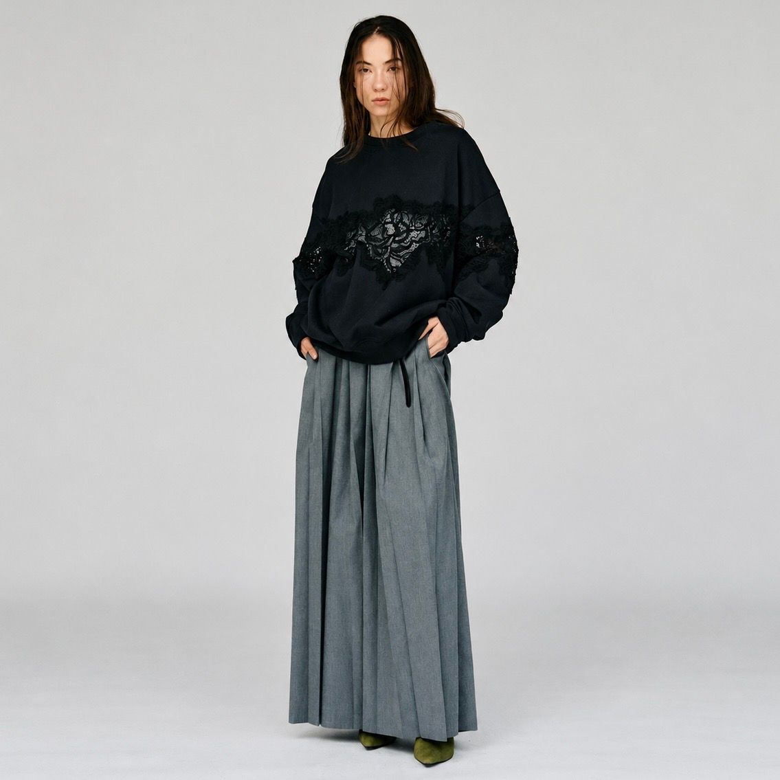 【残り一点】Lace Sweatshirt