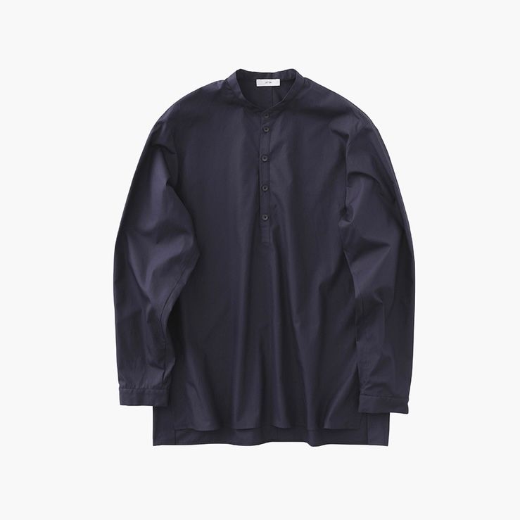 【残り一点】Suvin Broad Band Collar Shirt