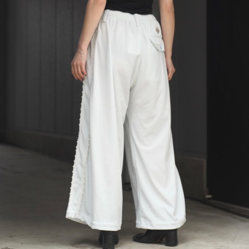 【残り一点】Pearl Piping Velours Track Trousers