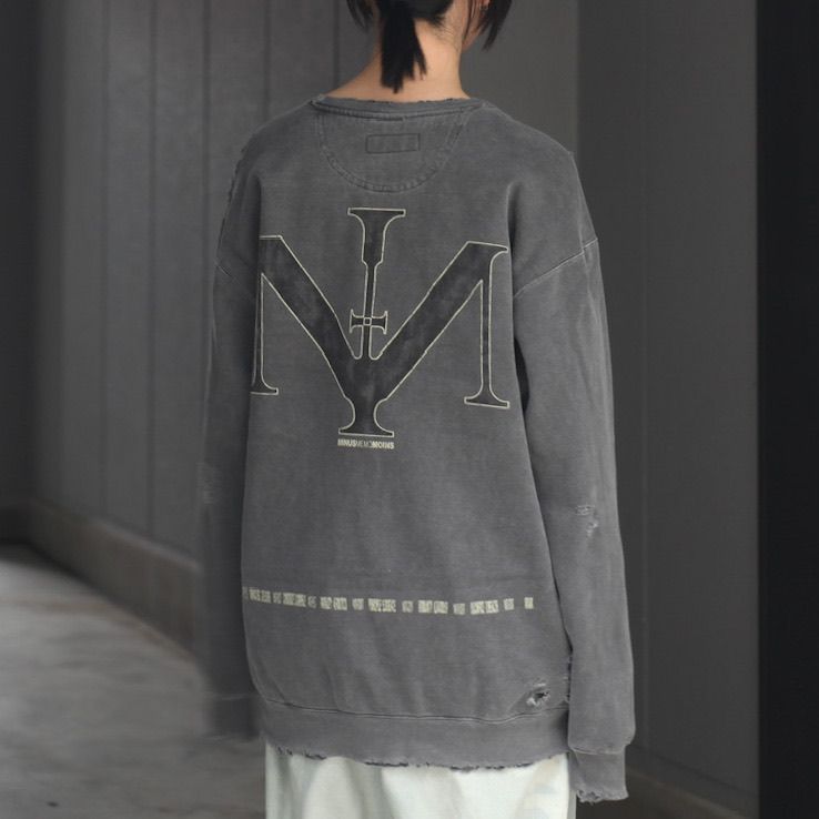 MINUS Bootleg Crew Sweat スウェット サイズ2 MINUS - 【残り一点】Bootleg Crew Sweat(DAMAGED) | ACRMTSM