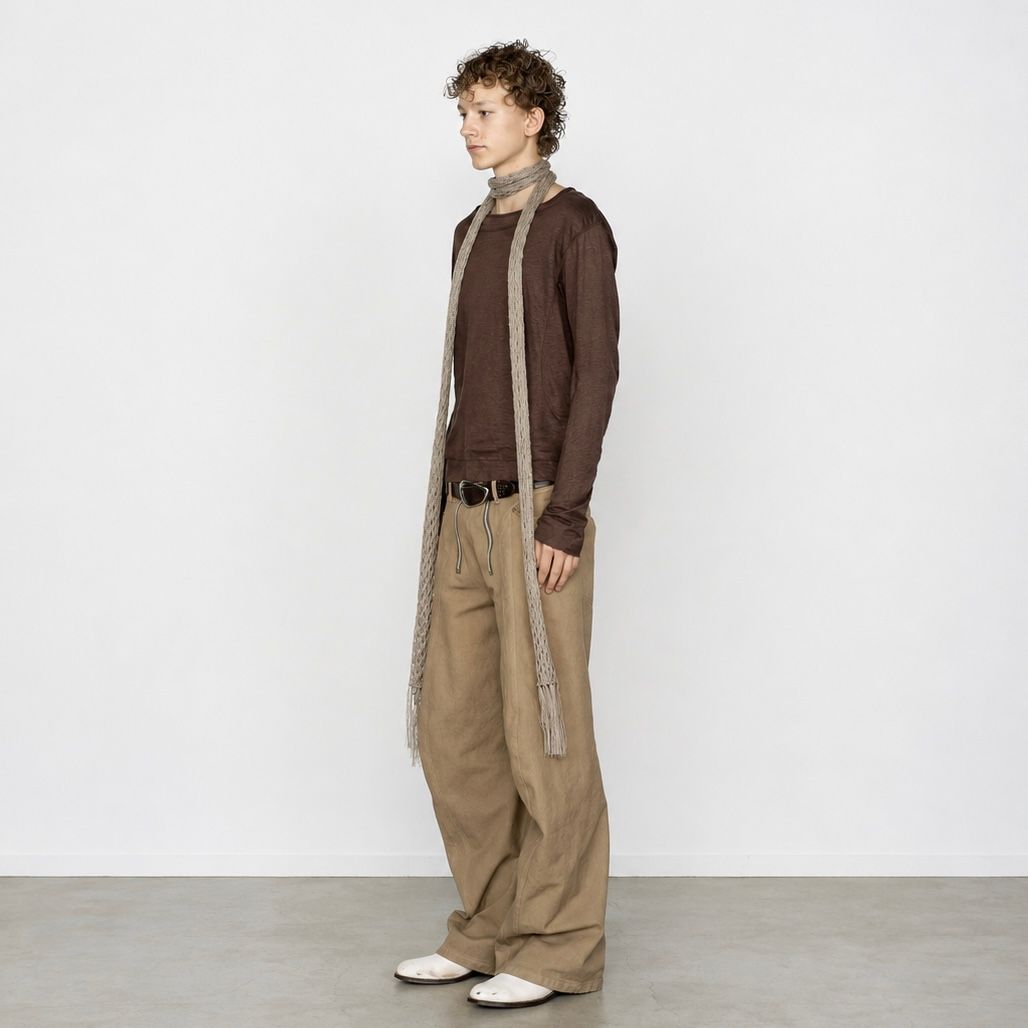 【残り一点】Double Layered Long Sleeve T-shirt