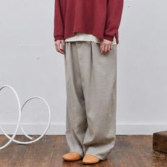 【残り一点】よそいきシンプル2タックワイドPT