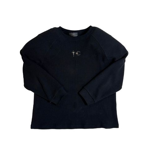 【残り一点】Bulk Shoulder Waffle Long Sleeve