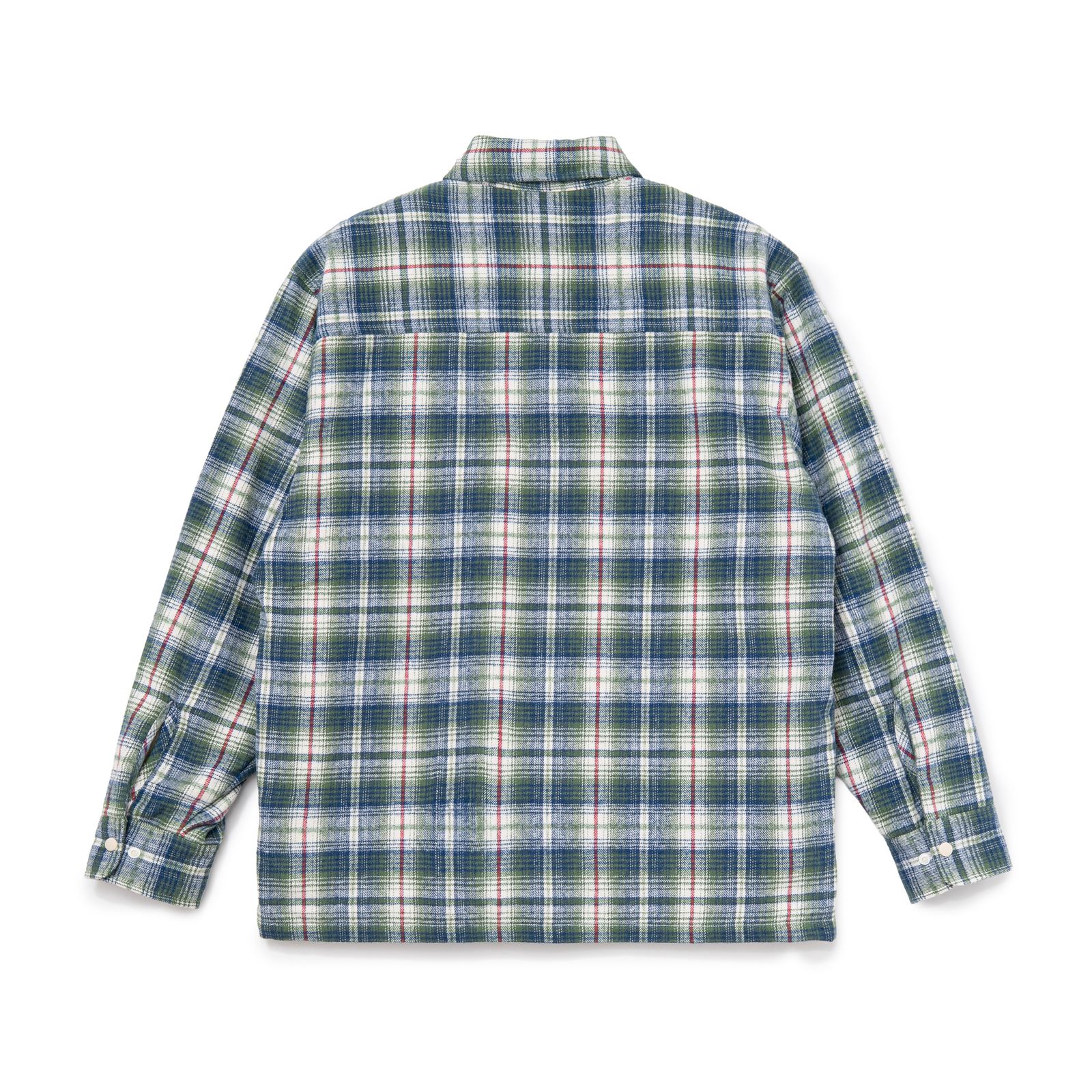 【残り一点】Thermal-Lined Flannel Shirt