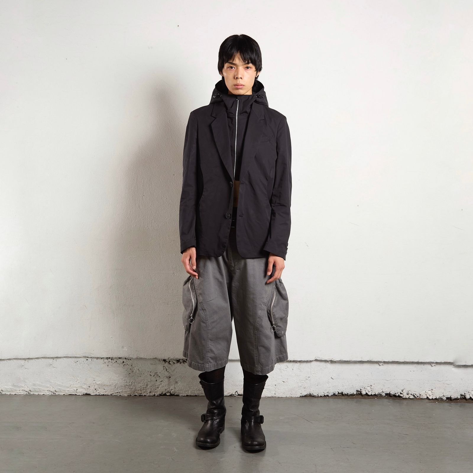 【残り一点】Detachable Hooded Blazer