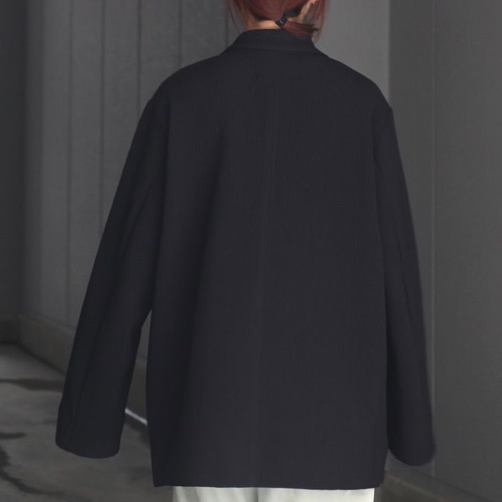 【残り一点】Gradation Pleats Single Breasted Jacket