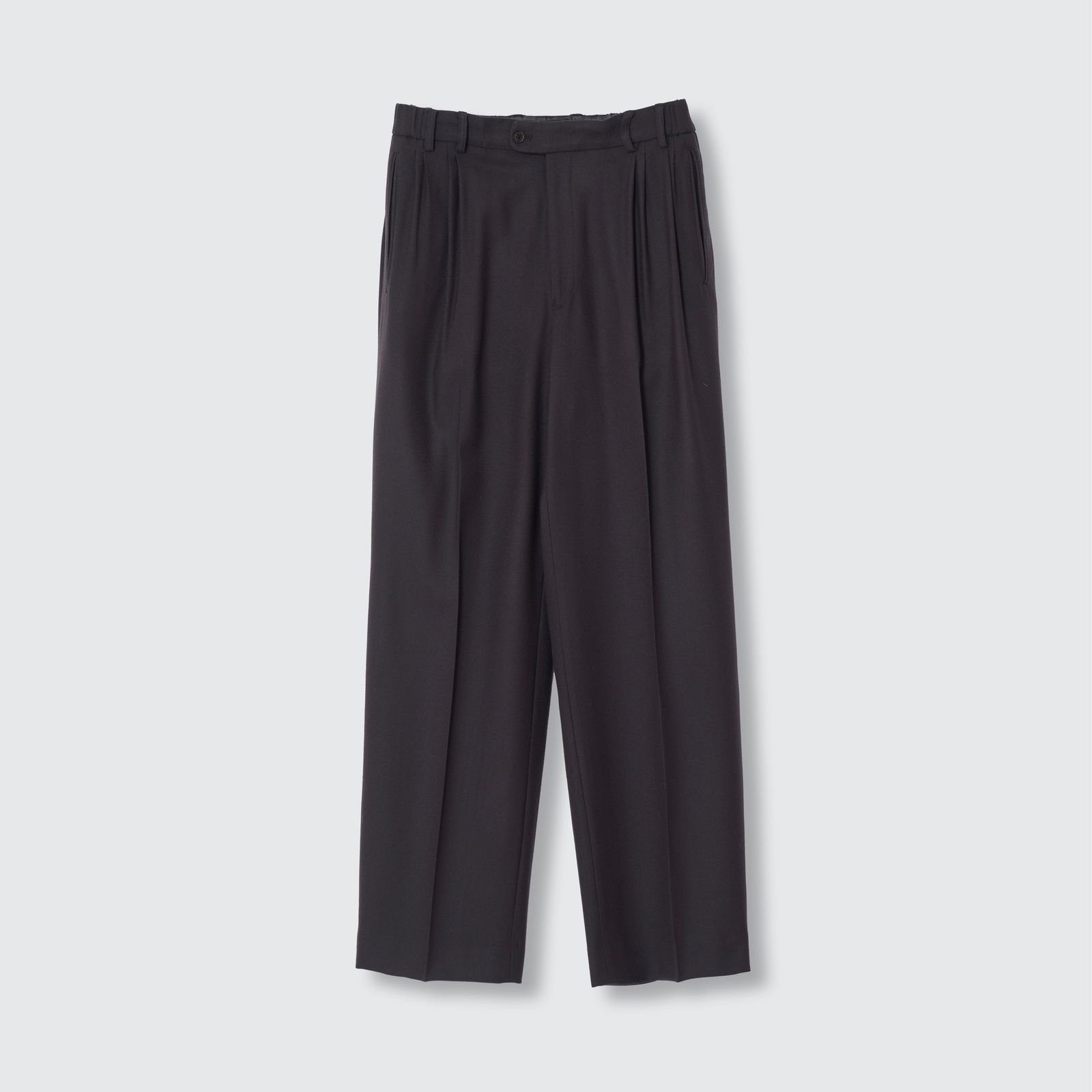【残り一点】4Pleated Wide Tapered Trousers