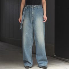 【残り一点】Belted Trousers(USED FADE)
