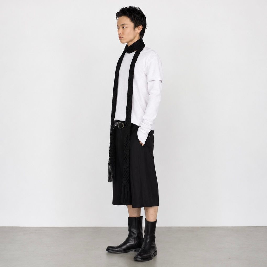 【残りわずか】Panneld Layerd Sleeve T-Shirt