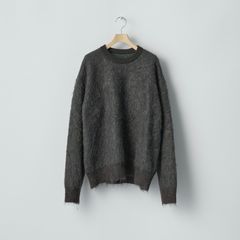 【残りわずか】Kid Mohair Mix Jacquard Knit LS