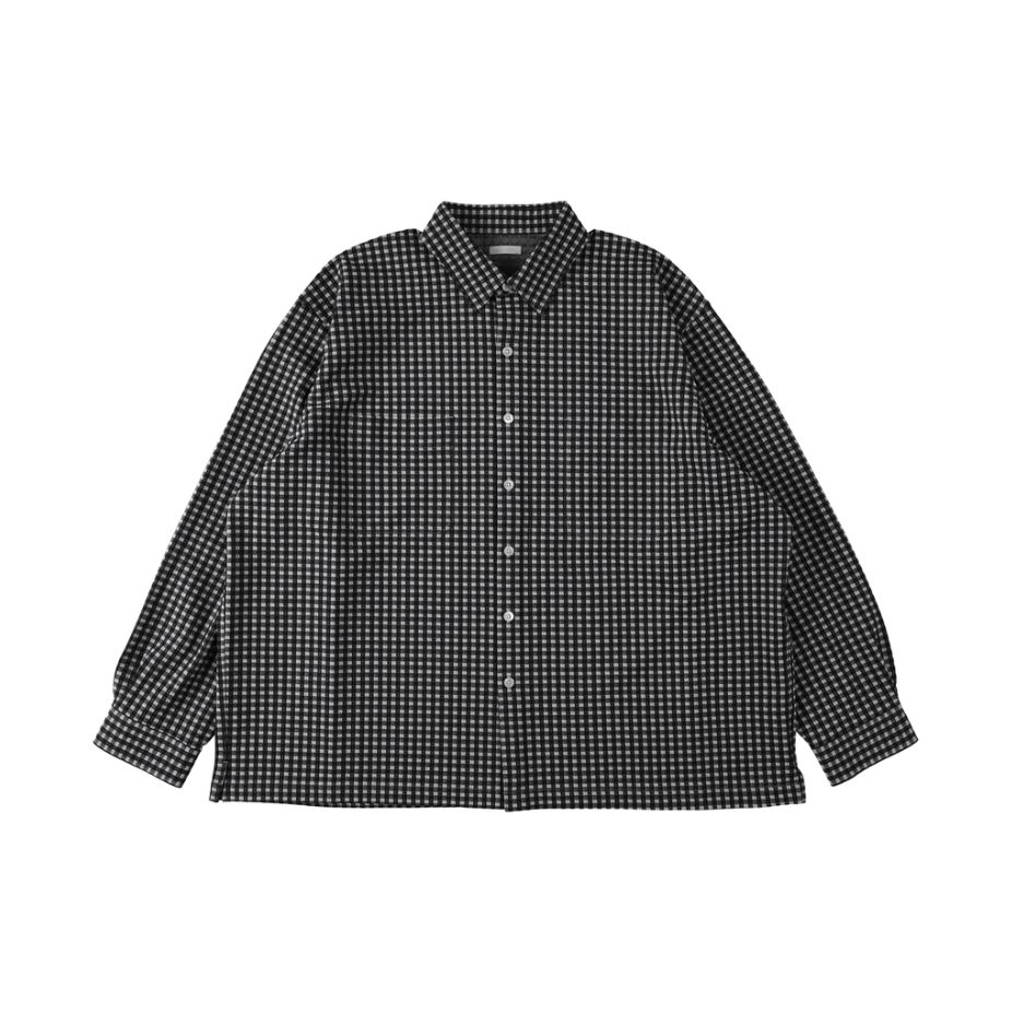 【残り一点】36G Wool Check Balise Shirt