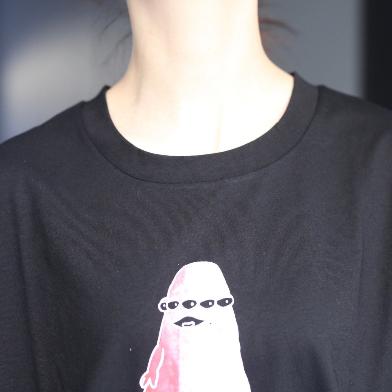 【残り一点】Egg Plant Half Sleeve T-shirt