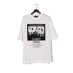 【残り一点】Oversized Garment Dye T-shirt(FLOWER)