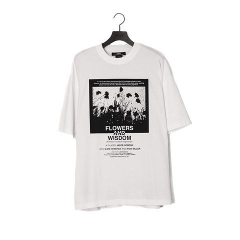 【残り一点】Oversized Garment Dye T-shirt(FLOWER)
