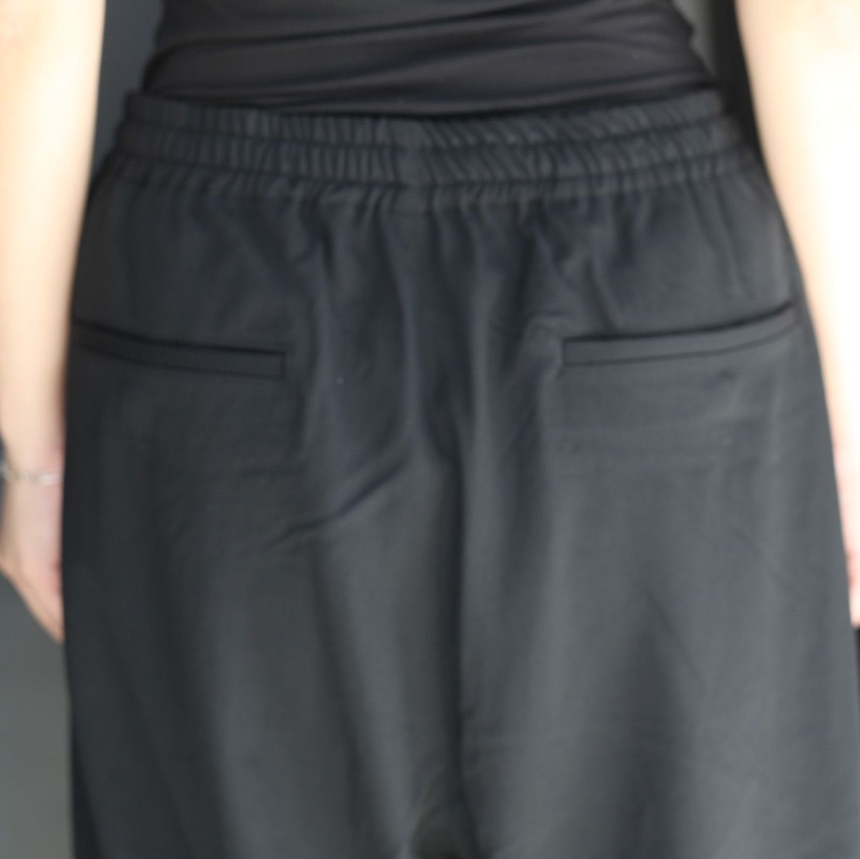 【残り一点】Wool Gabardine Wide Track Trousers