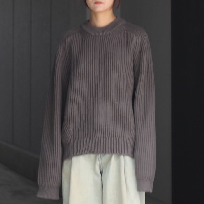 【残り一点】Fisherman Knit Crewneck