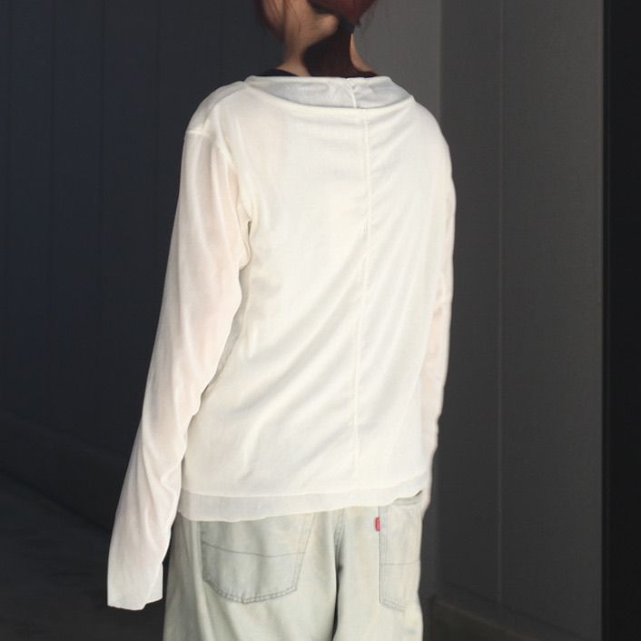 【残り一点】Double Layered Long Sleeve T-shirt