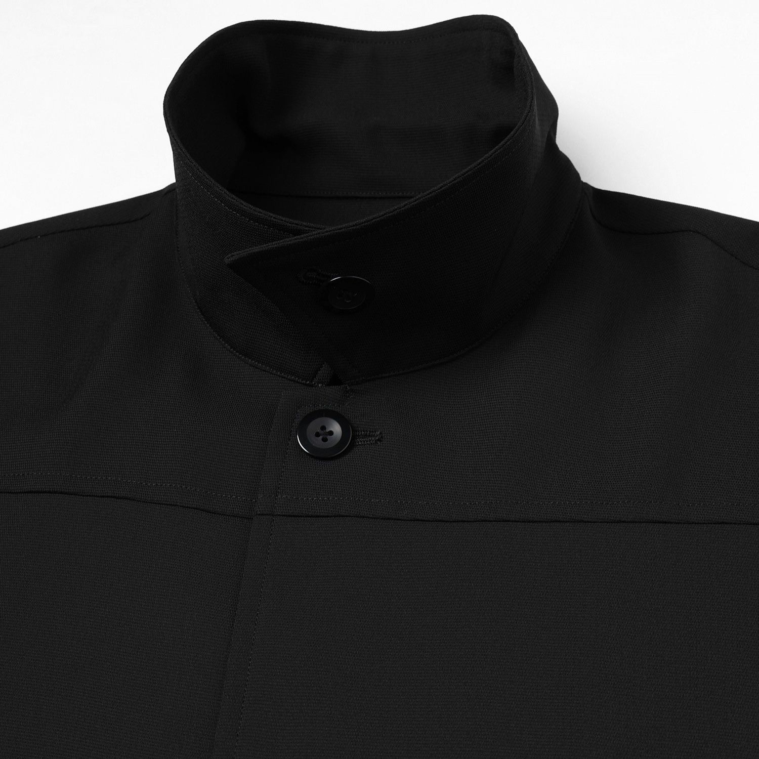 【残り一点】Dry Stretch Cloth Drawstring Shirt Jacket