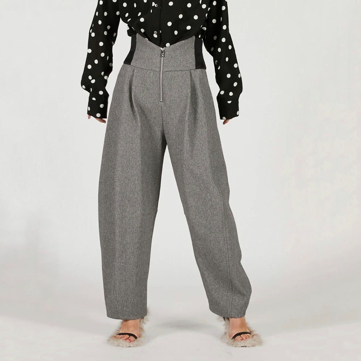 【残り一点】High-Waisted Pants
