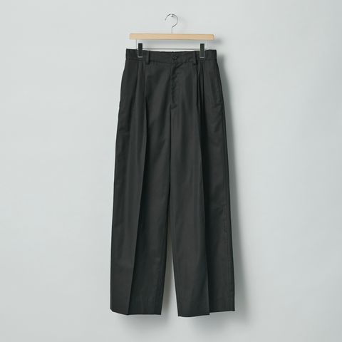 【残りわずか】Cotton Rayon Easy Long Wide Trousers