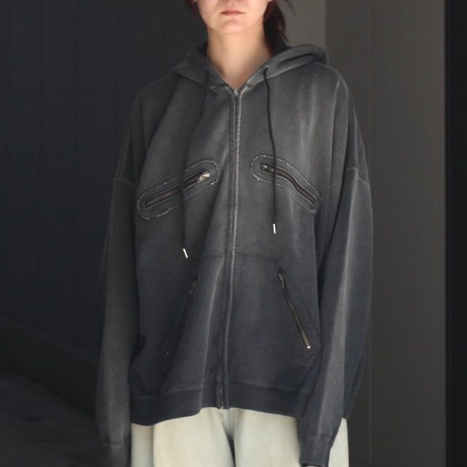 【残り一点】5-Zip Vintage Dyed Hoodie