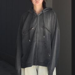 【残り一点】5-Zip Vintage Dyed Hoodie