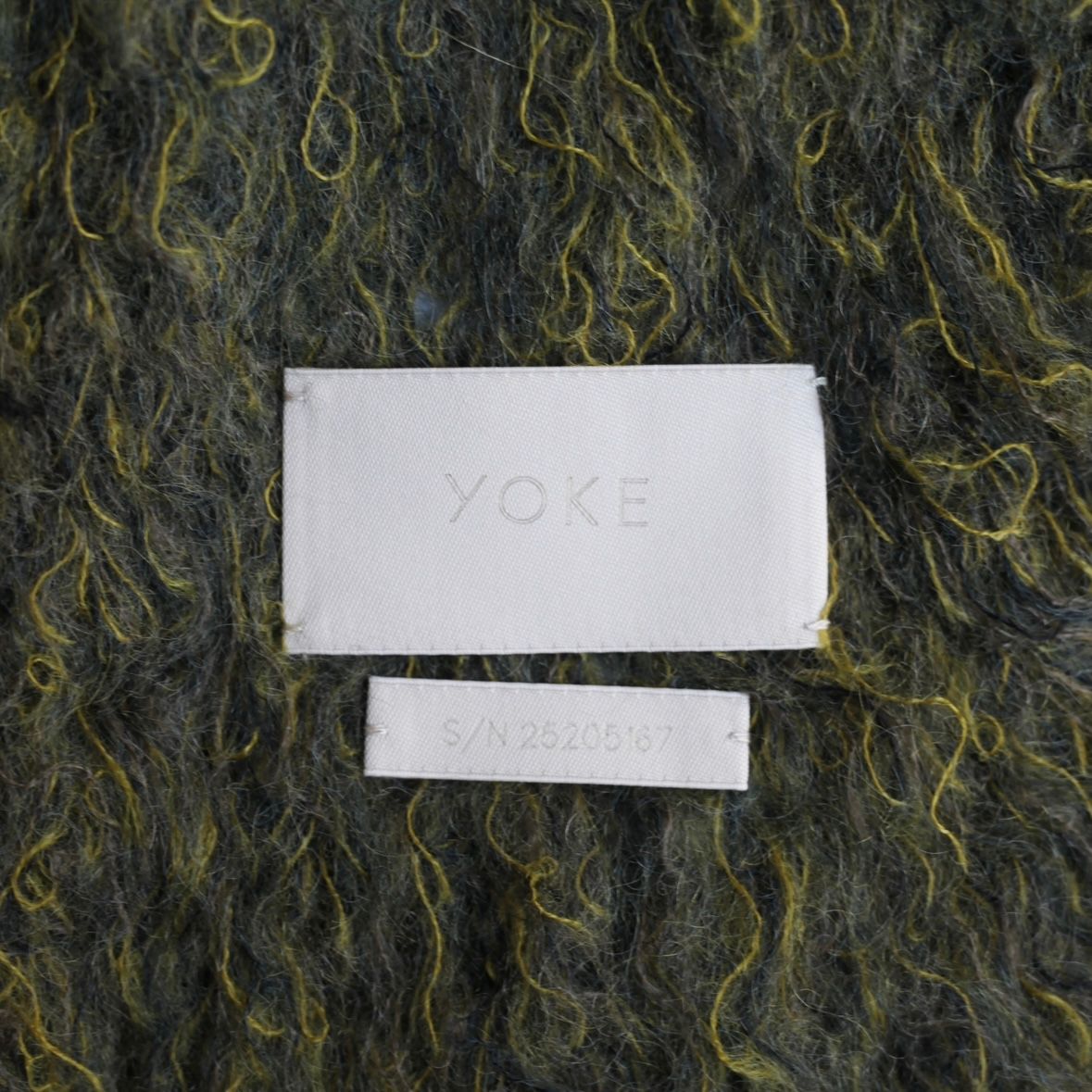 【残り一点】3Color Mix Mohair Long Stole