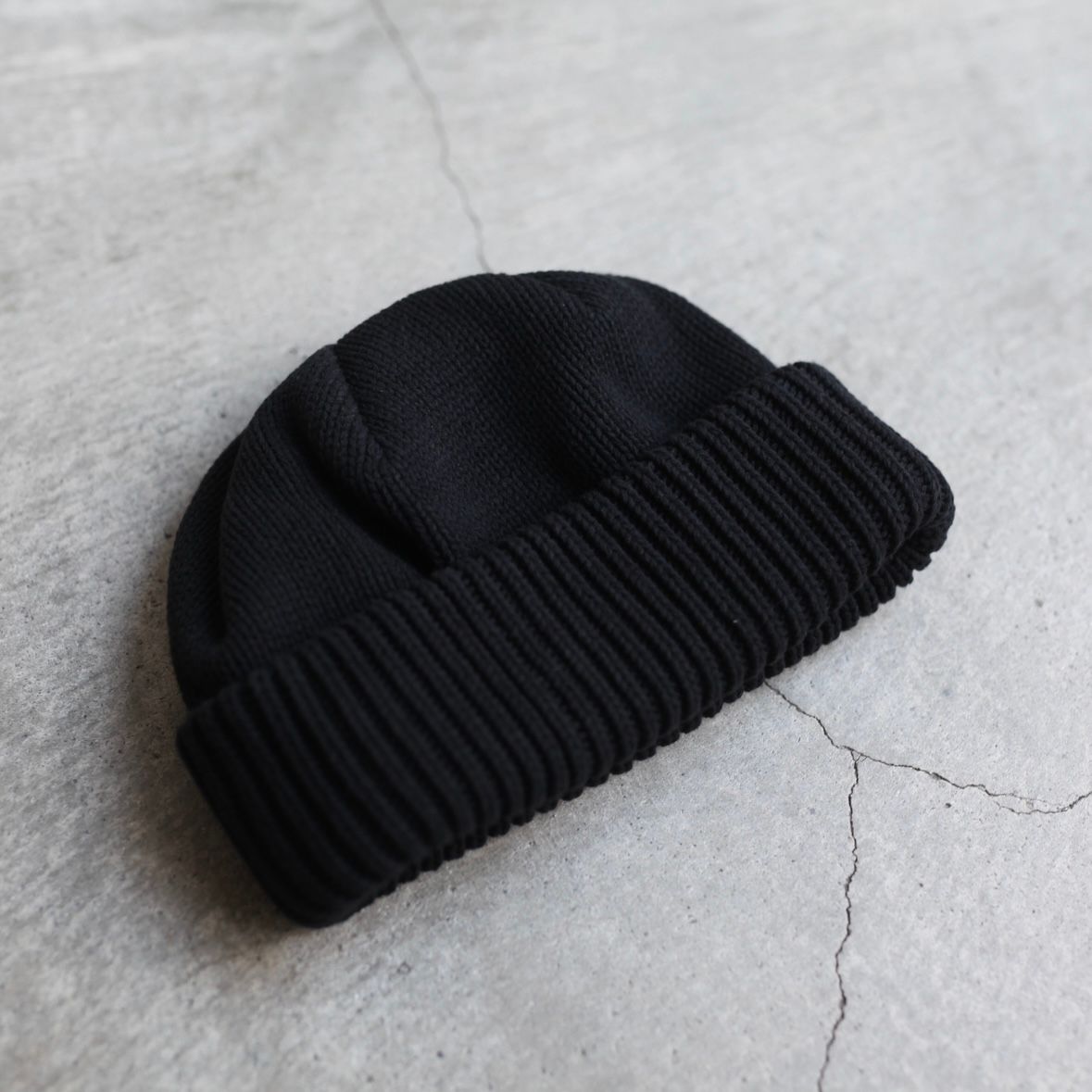 【残り一点】Knit Cap(BLACK)