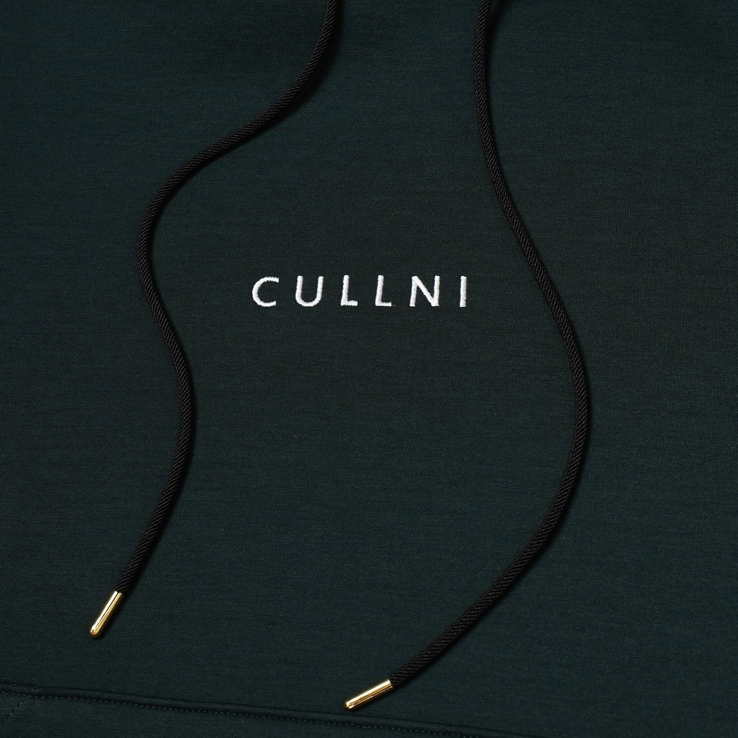 【残り一点】CULLNI Logo Embroidery Double Face Hoodie