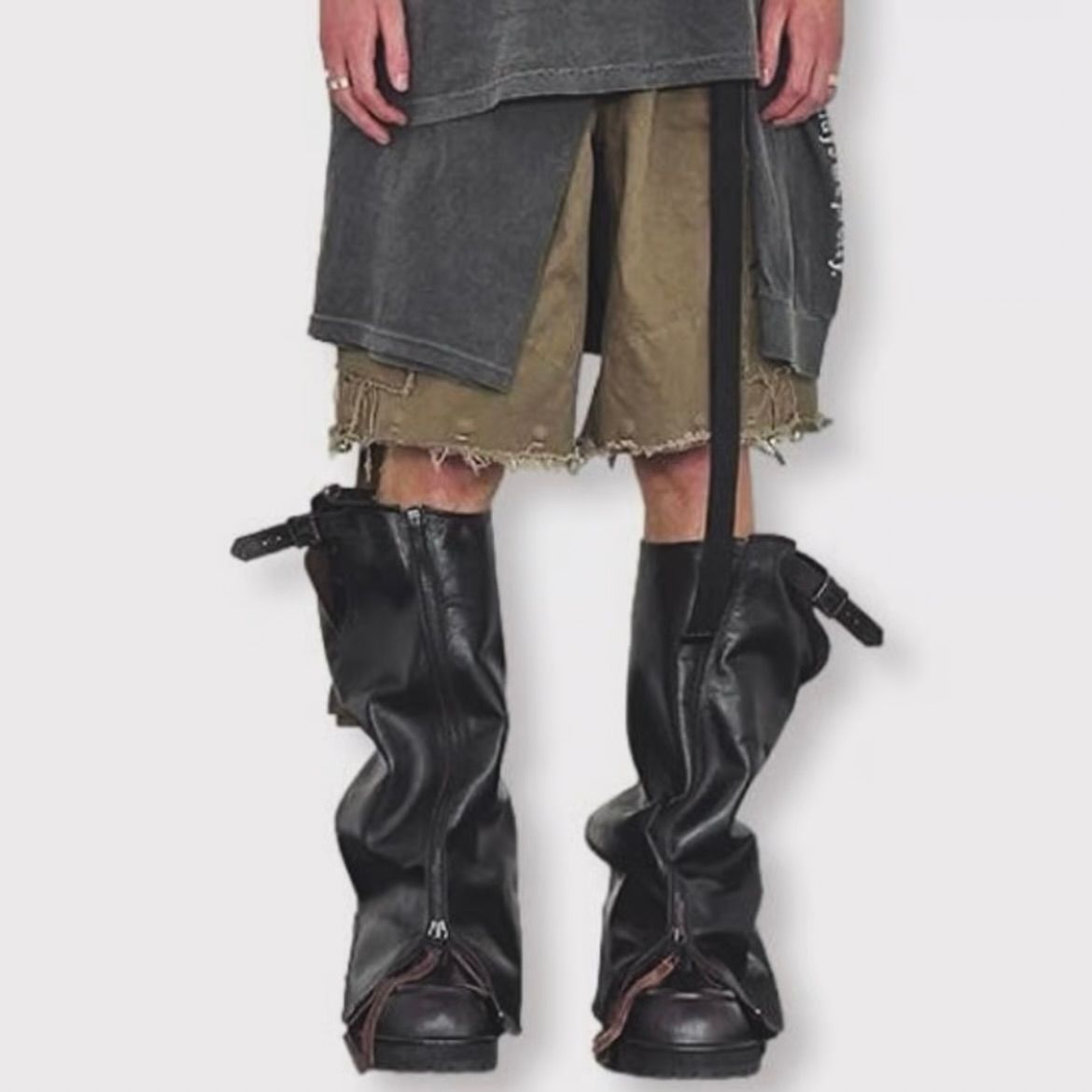 【残り一点】Slash Seam Twist Cargo Pants(AGED TWILL)