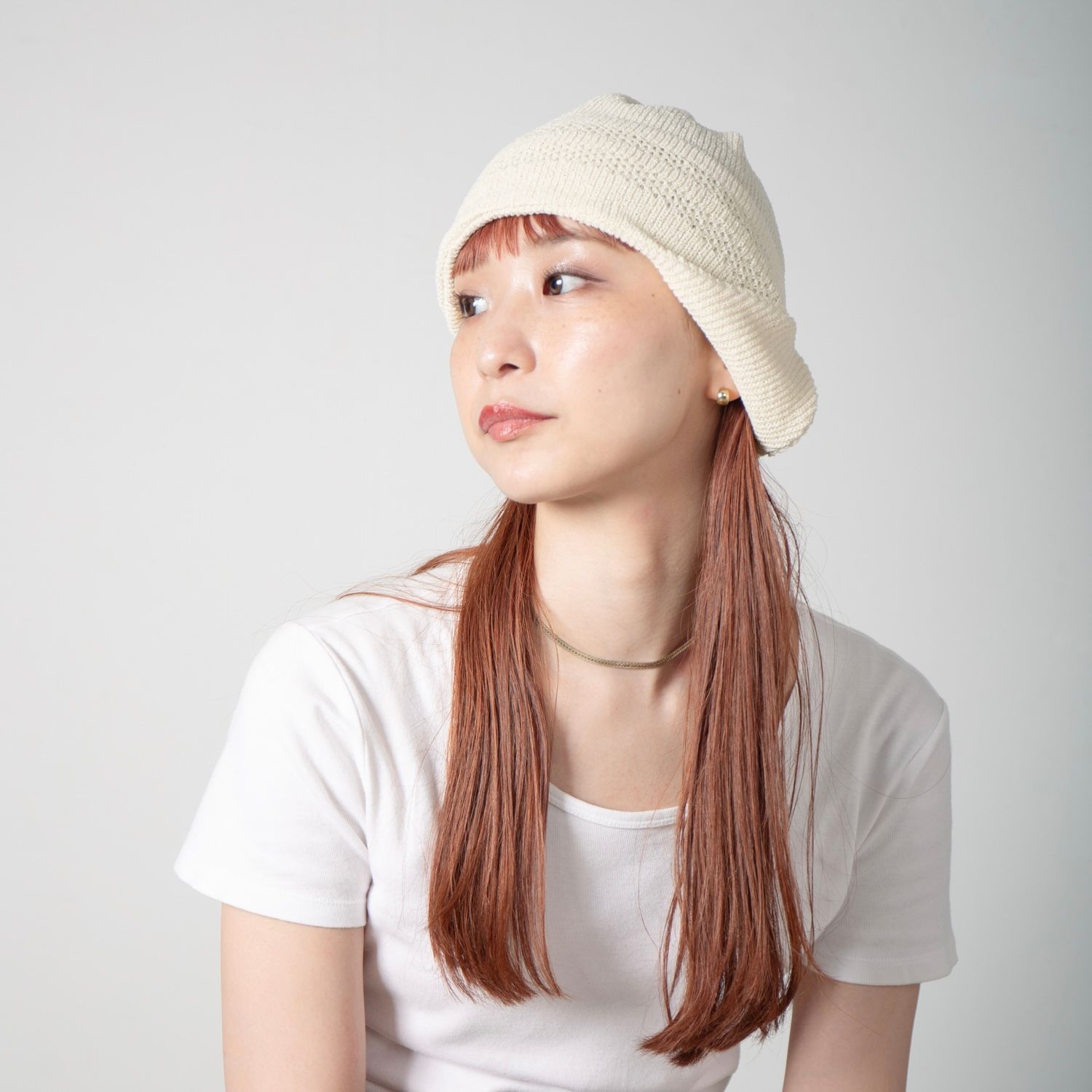 【残り一点】Summer Ear Knit Cap
