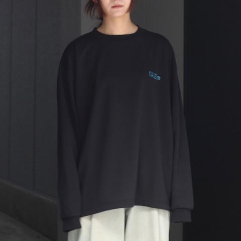 【残り一点】Calee National Logo Drop L/S Tee
